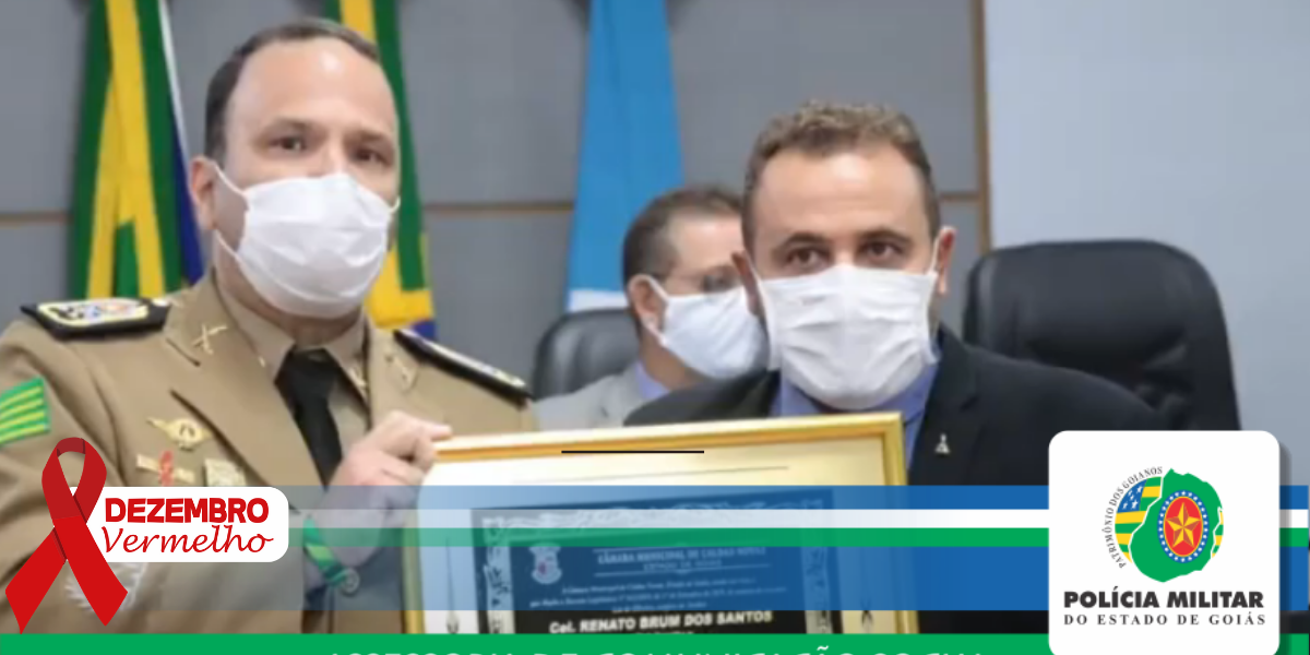 Comandante Geral da PMGO é homenageado em Caldas Novas-GO