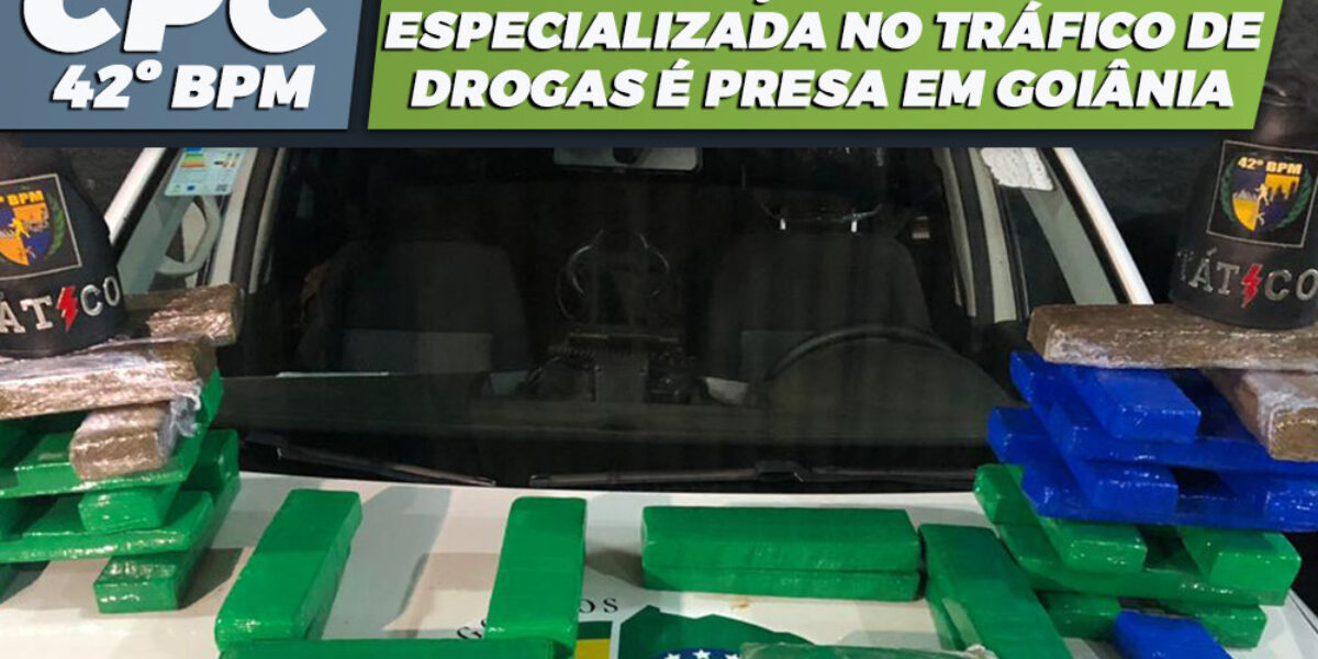 Organização criminosa especializada no tráfico de drogas é presa em Goiânia