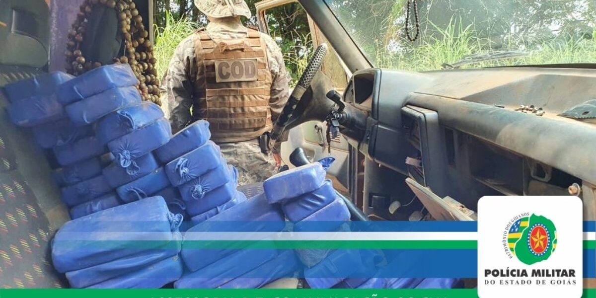 Operação Hórus-GO contra o tráfico internacional de drogas apreende carga de cocaína avaliada em R$ 2,1 milhões