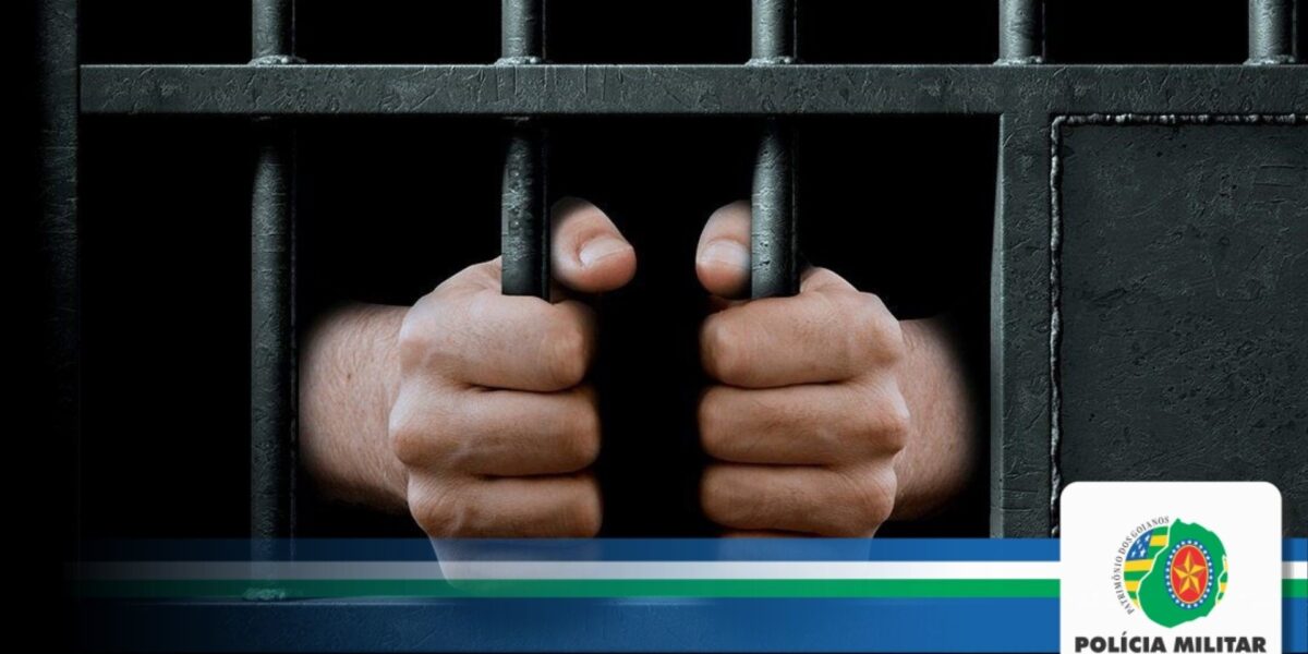 43º BPM: foragido da justiça é recapturado em São Luis de Montes Belos
