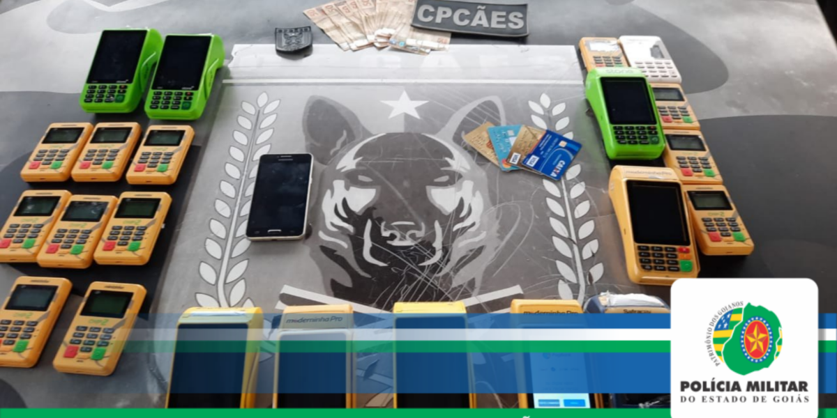 #GOIÁSNÃOÉTERRAPRALADRÃO: PMGO prende estelionatário oriundo do Estado de São Paulo