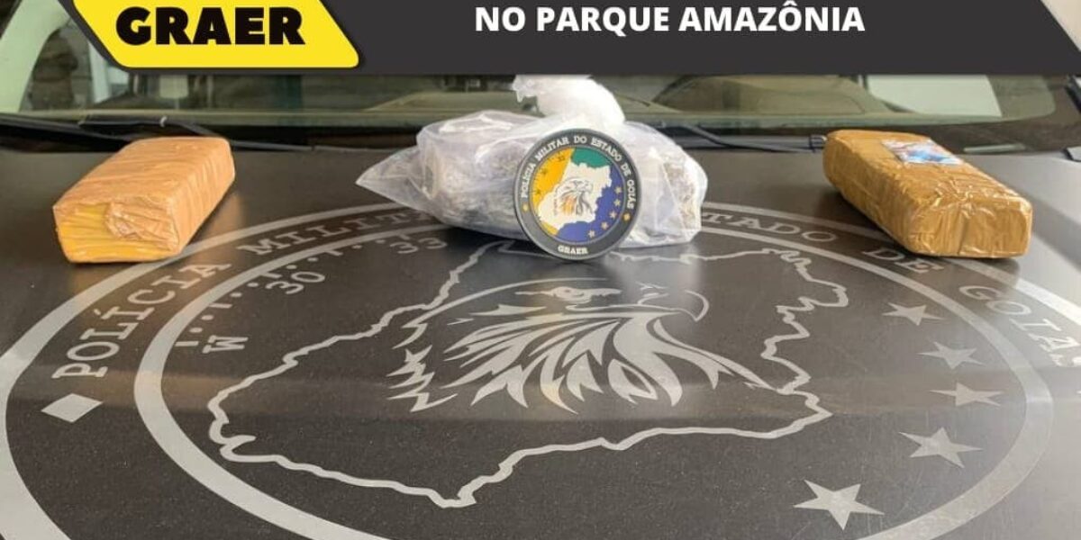 GRAER prende suspeito de vender drogas por delivery no Parque Amazônia