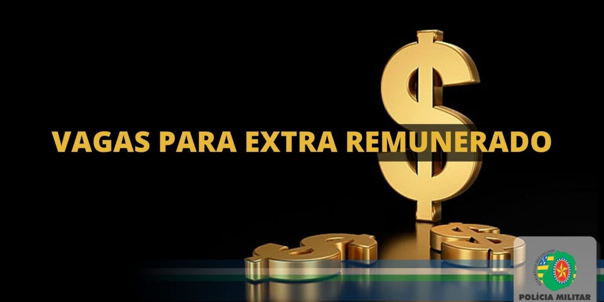 BPMFAZ – Vagas para o serviço extra remunerado
