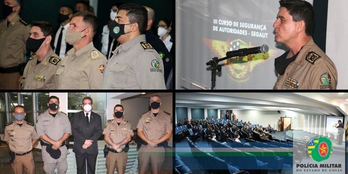 Casa Militar de Goiás realiza o 3º Curso de Segurança de Autoridades