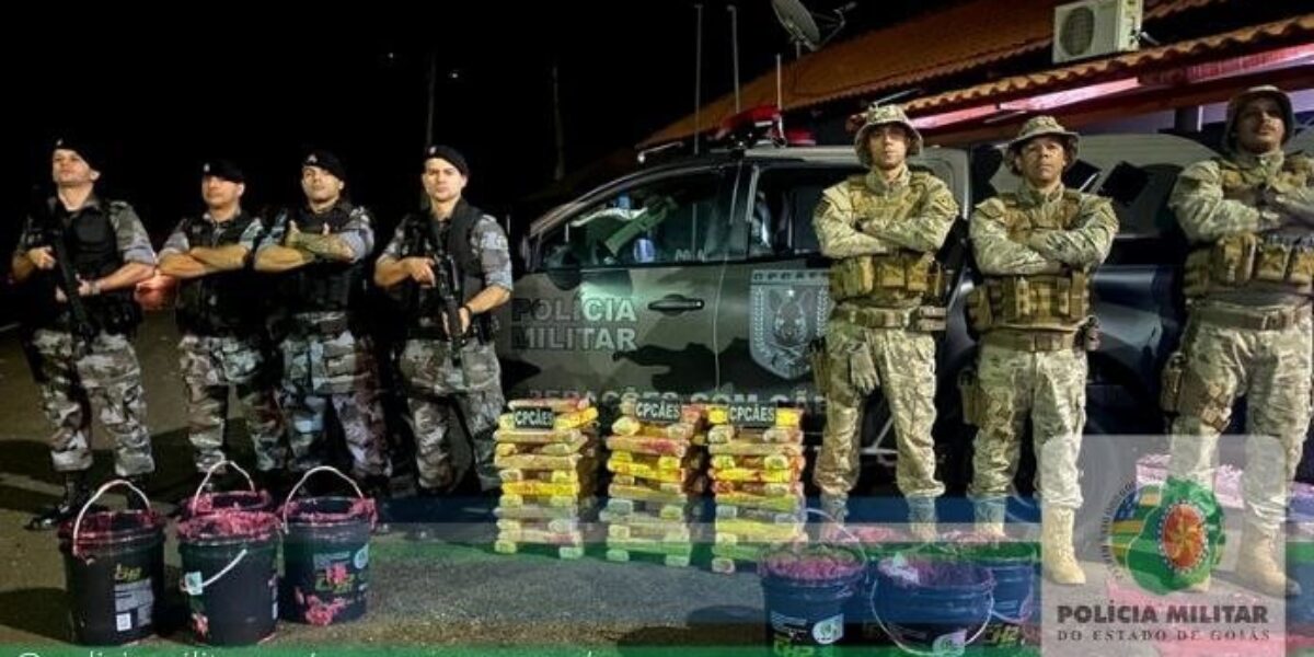 Operação Cerrado: Ação integrada culmina com a apreensão de 100kg de drogas