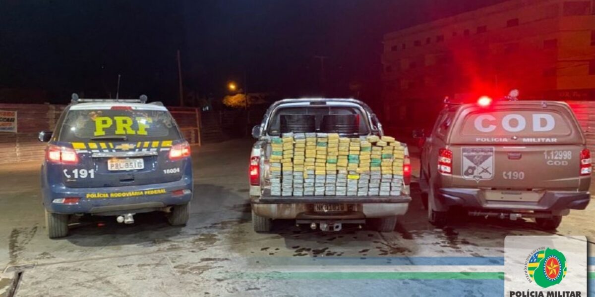 Operação integrada resulta apreensão de 200kg de cocaína