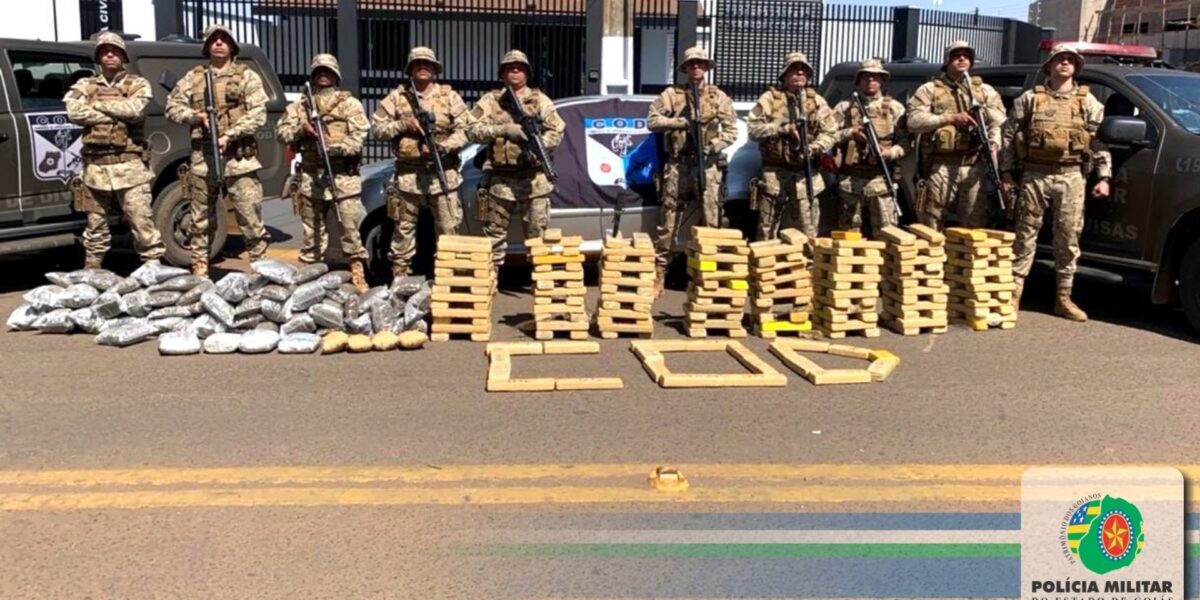 COD (COC) Apreende meia tonelada de droga avaliada em mais de 2 milhões de reais