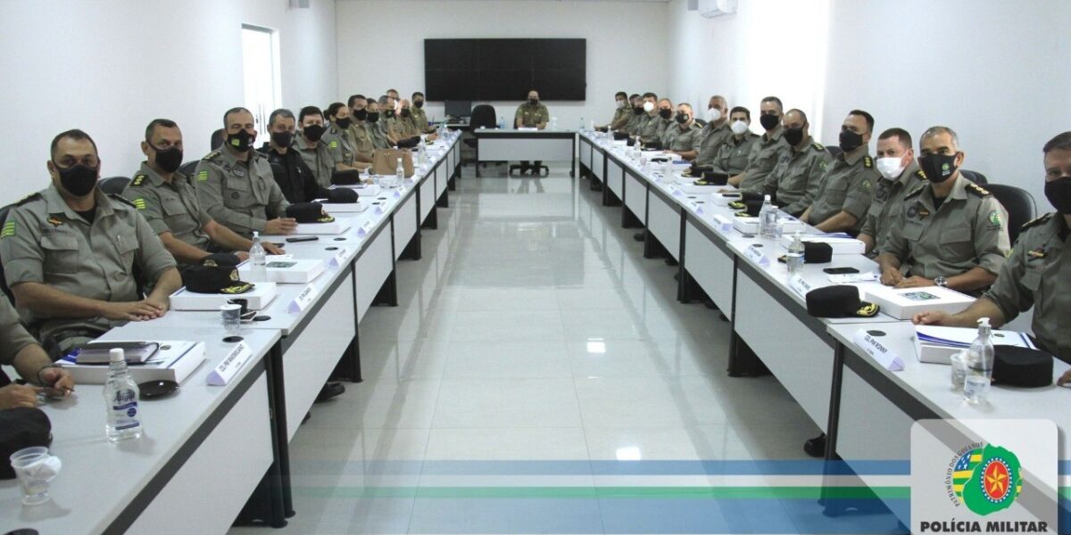 Reunião Estratégica de Comando na PMGO