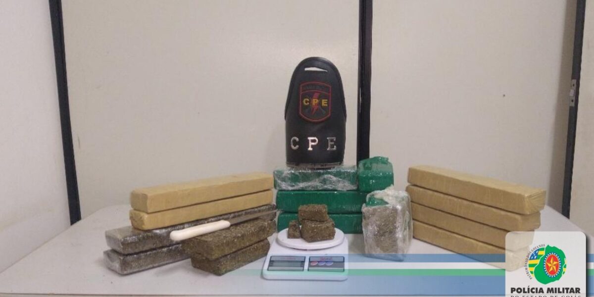 Trio é preso por tráfico de drogas em Jataí