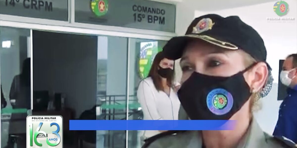 15º BPM E BATALHÃO MARIA DA PENHA REALIZAM OPERAÇÃO MARIA DA PENHA EM JATAÍ