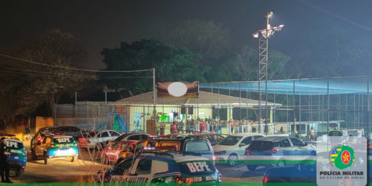 BEPE encerra evento clandestino em Aparecida de Goiânia