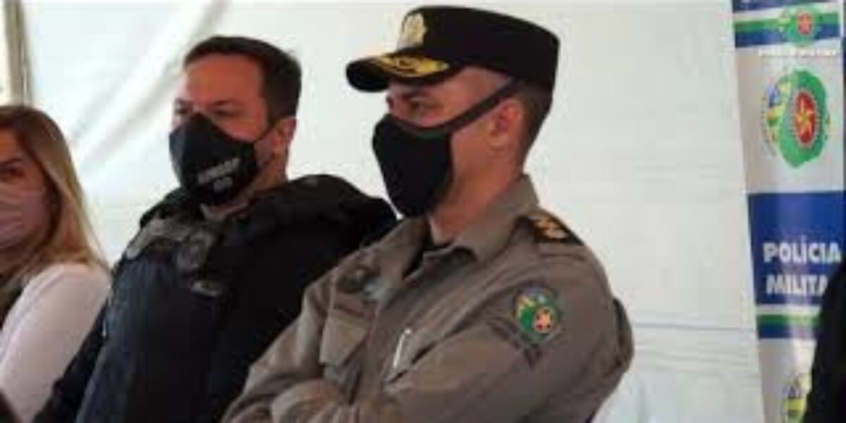 Solenidade de inauguração da 32ª CIPM e da Base do COD em Cristalina-GO