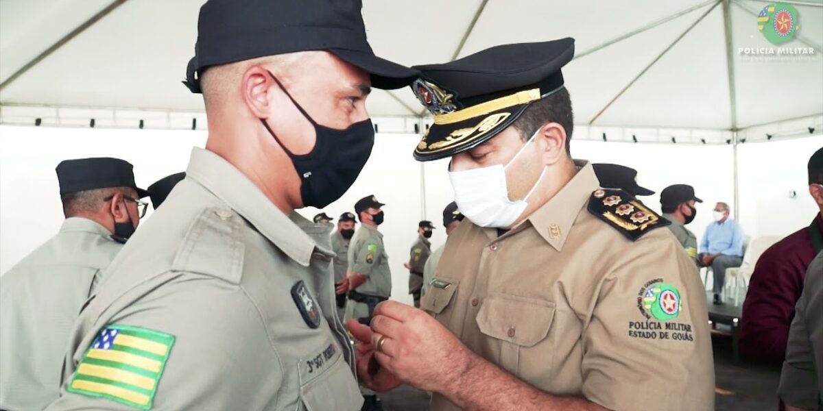 Inauguração das novas dependências e instalações do 1º BPMRV e entrega de medalhas