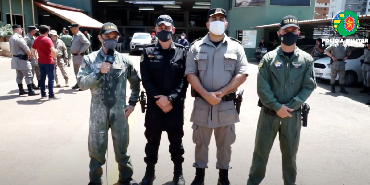 Solenidade de assunção de Comandante de Aeronave do GRAER