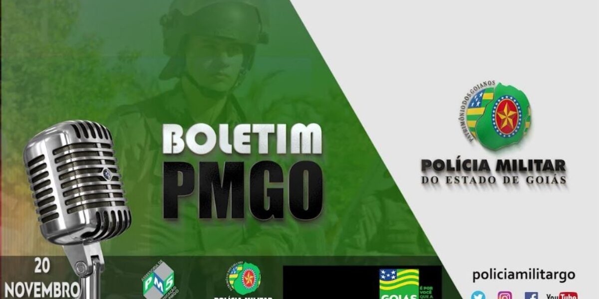 Boletim Semanal da PMGO