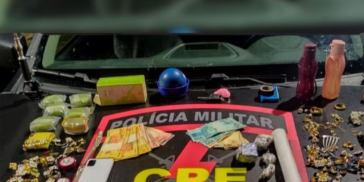 CPE combate o tráfico de drogas e crimes contra o patrimônio em Catalão-GO