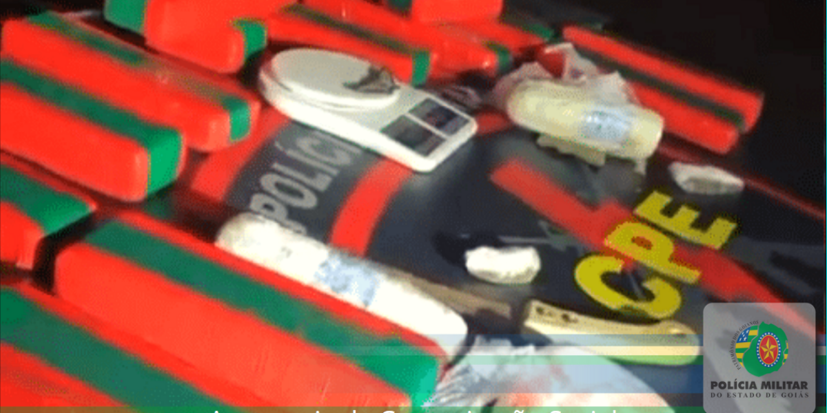 CPE prende traficante e apreende drogas em Águas Lindas