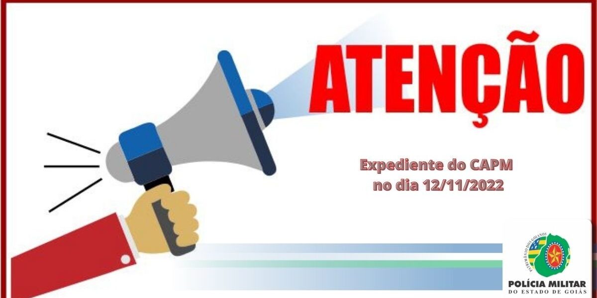 Expediente do CAPM nesta sexta, 12 