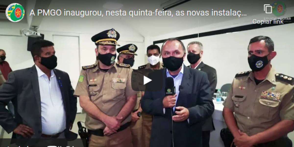 Inauguração as novas instalações do CEPMG – Hugo de Carvalho Ramos