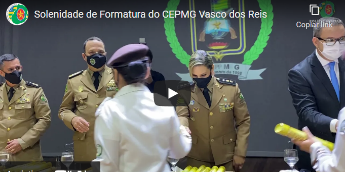 Solenidade de Formatura do CEPMG Vasco dos Reis