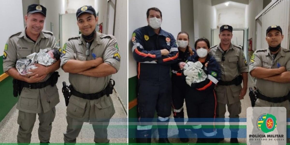 14º BPM: policiais militares auxiliam mulher em trabalho de parto