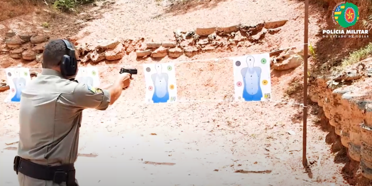 PM5 participa de instrução e atualização de tiro