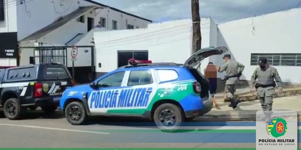 Policiais 18°BPM salvam mãe de ser queimada pelo próprio filho, em Catalão