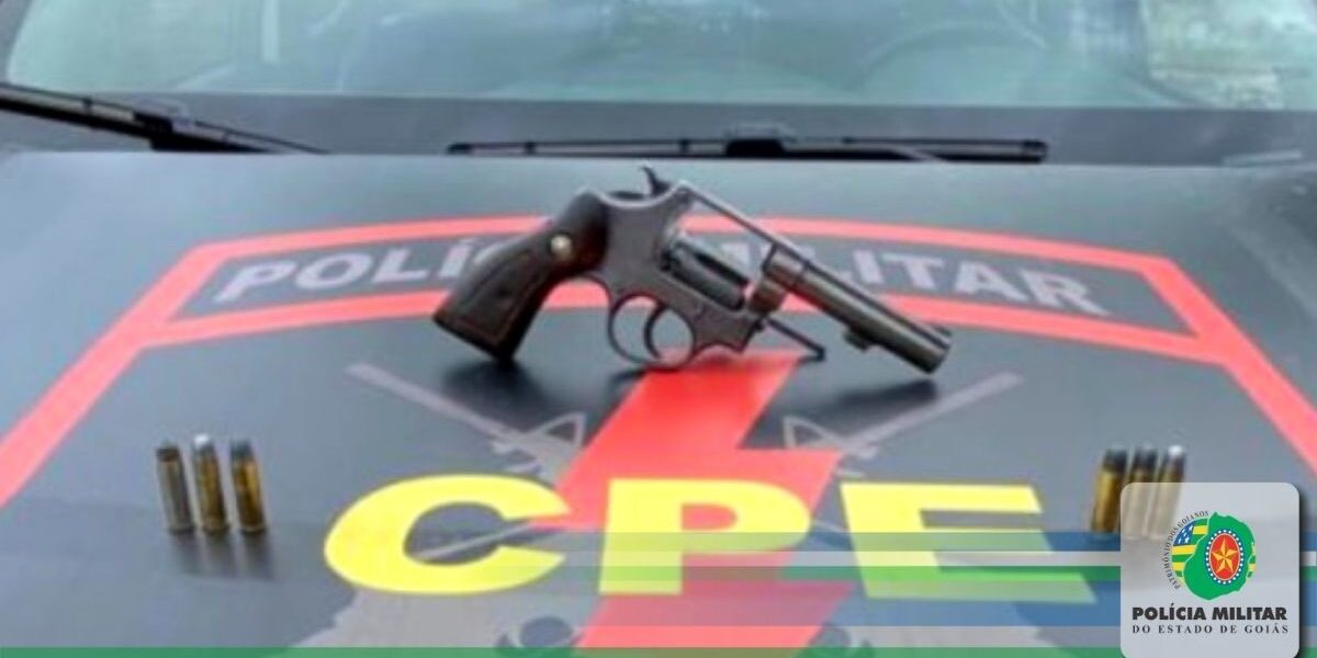 3º CRPM/CPE: homem é preso com arma de fogo e por ameaçar a ex-companheira