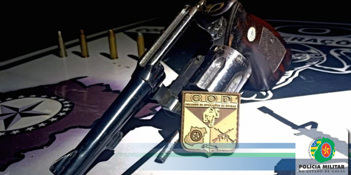 COD prende homem por porte ilegal de arma de fogo