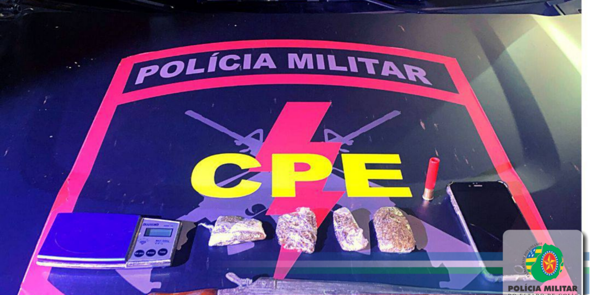 CPE apreende menor com drogas em Rio Verde