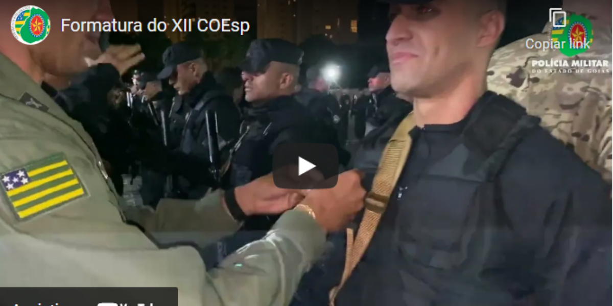 Formatura do XII COEsp