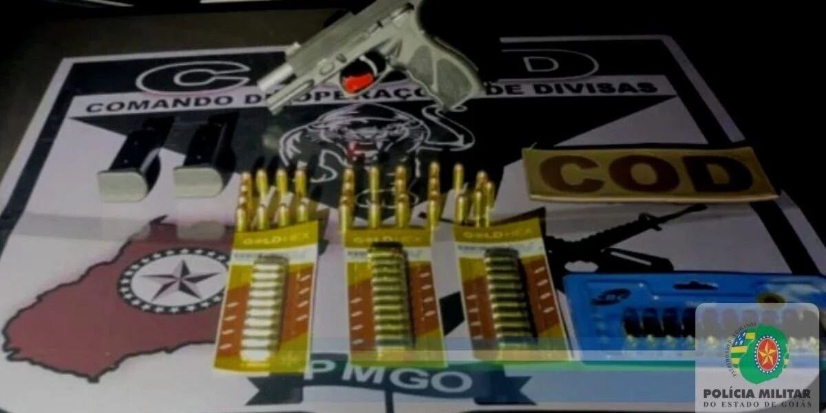 COD prende indivíduo por porte ilegal de arma de fogo