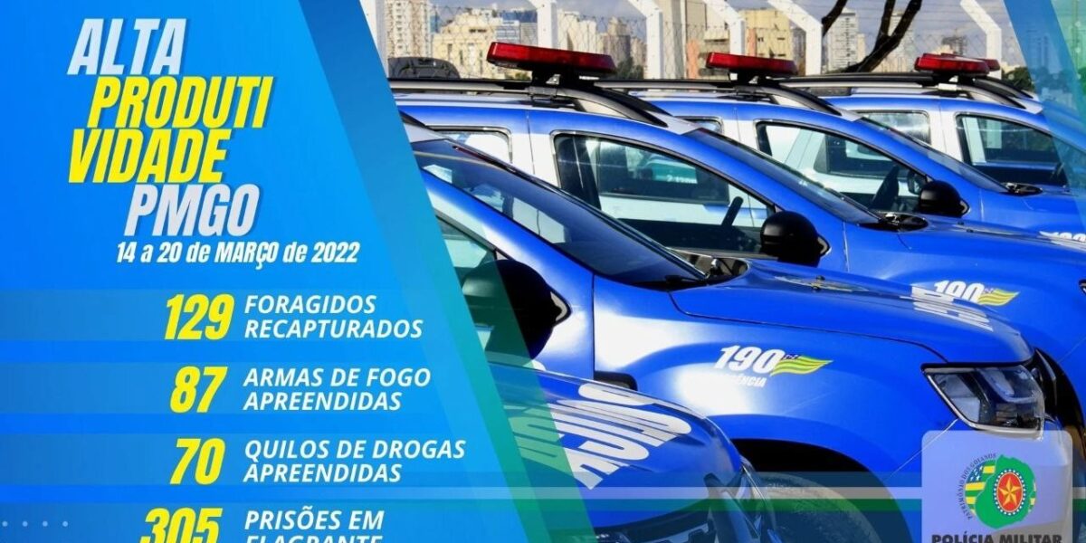 Produtividade Semanal PMGO