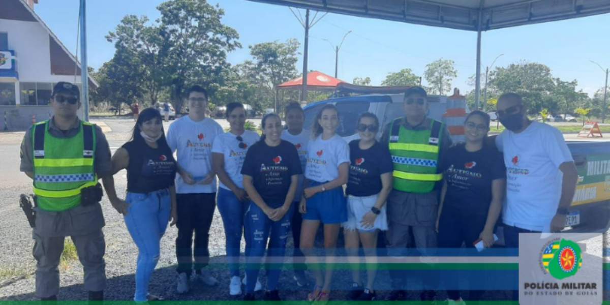 4º BPMRv promove ação de conscientização sobre o autismo