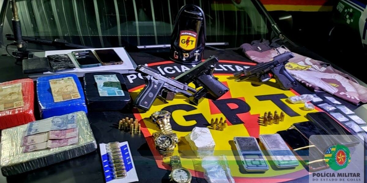 43º BPM/7º CRPM: Operação Território Seguro apreende armas e drogas