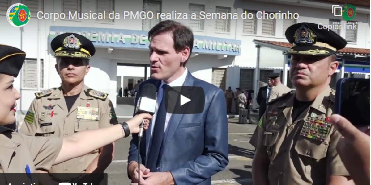 Corpo Musical da PMGO realiza a Semana do Chorinho