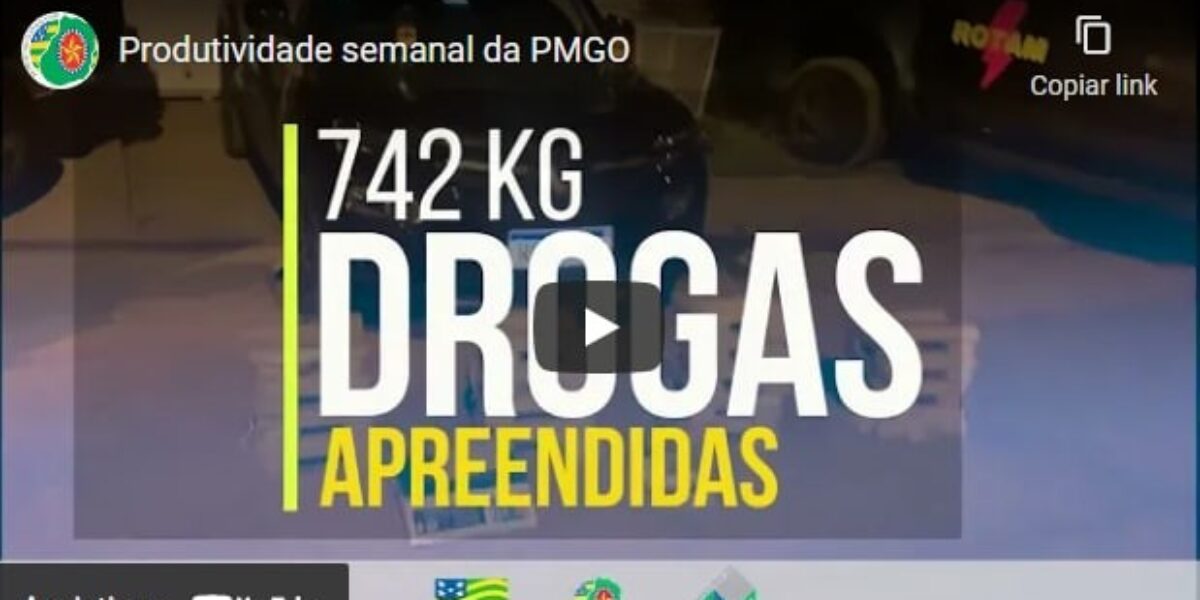 Produtividade Semanal da PMGO