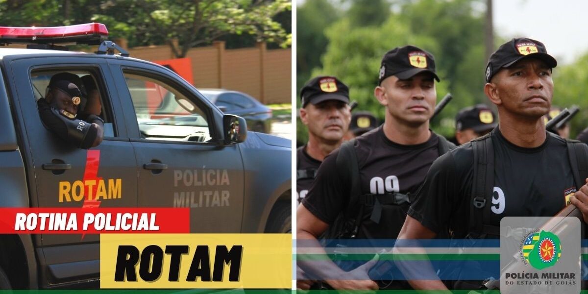 Rotina do Batalhão de ROTAM – PMGO