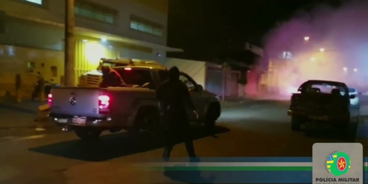 Exercício simulado PMGO em Itumbiara