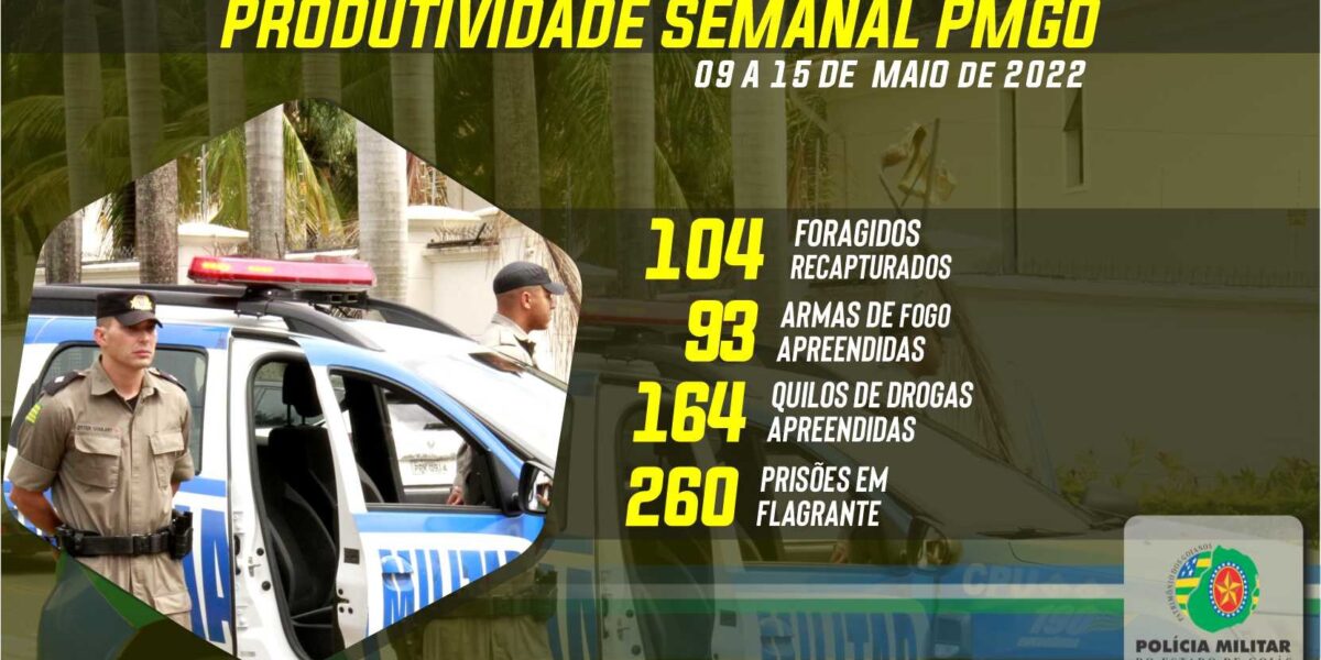 Produtividade Semanal PMGO