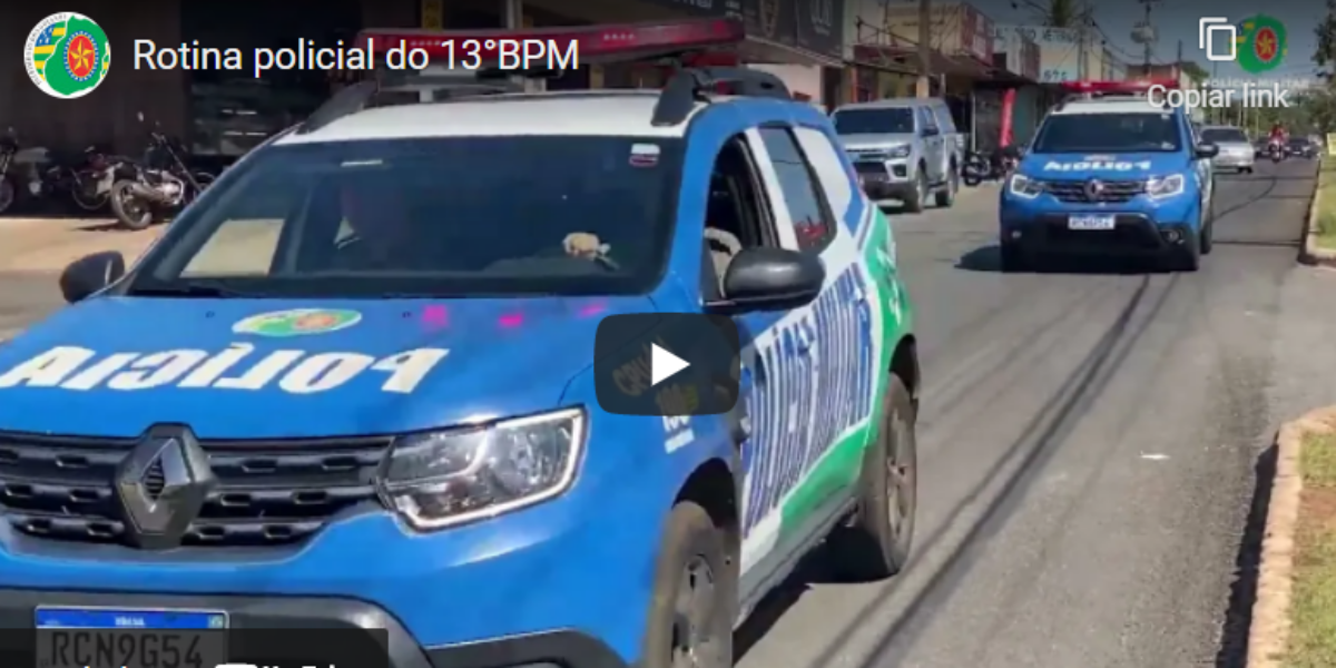 Rotina policial do 13º Batalhão