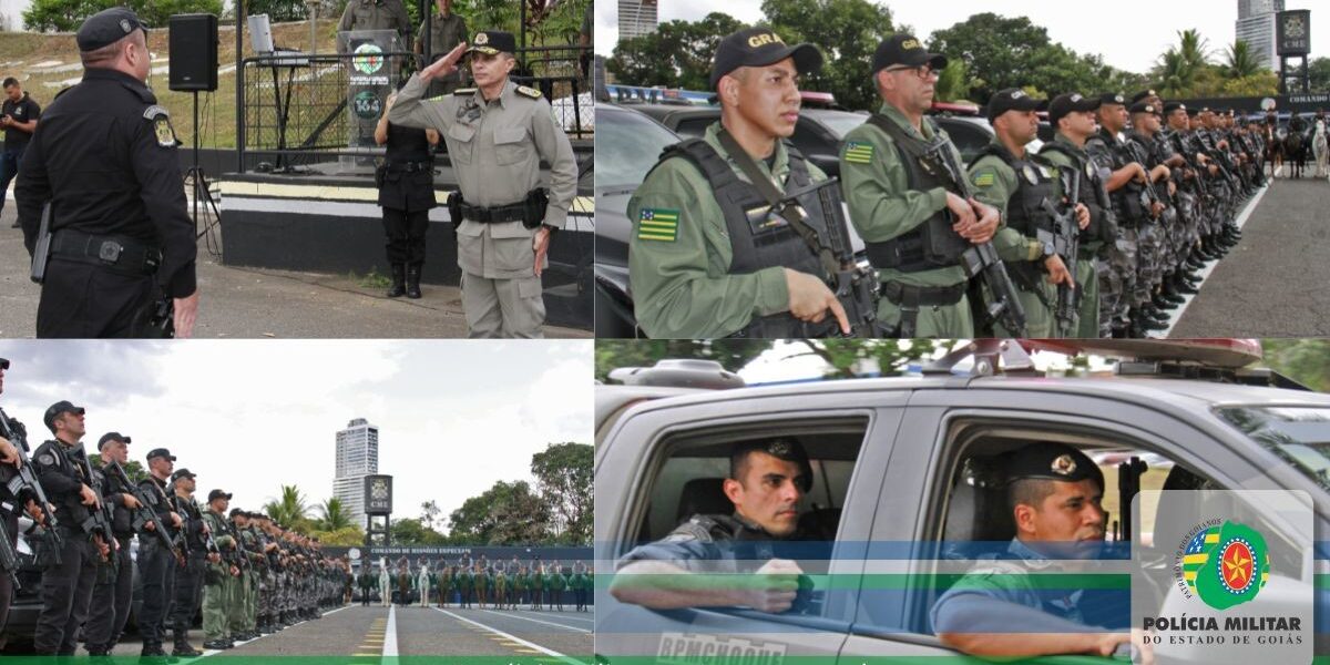 Polícia Militar de Goiás, por meio do Comando de Missões Especiais, deflagra a Operação Kairós