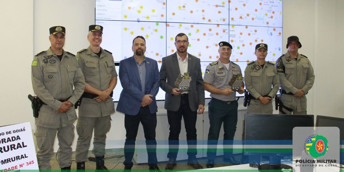 Autoridades de Rondônia visitam Polícia Militar de Goiás