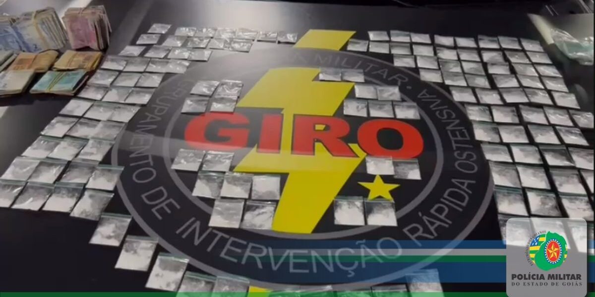 GIRO prende em flagrante dono de comércio que traficava entorpecentes