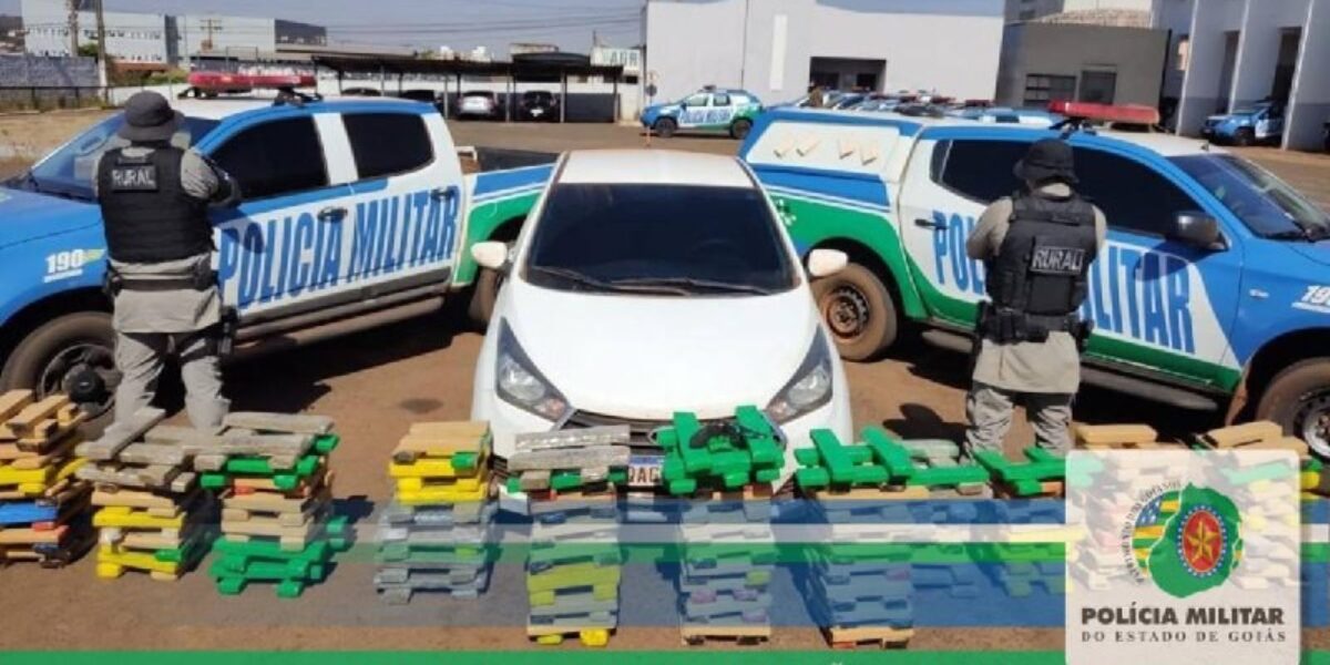 COC: BPMRural apreende meia tonelada de maconha