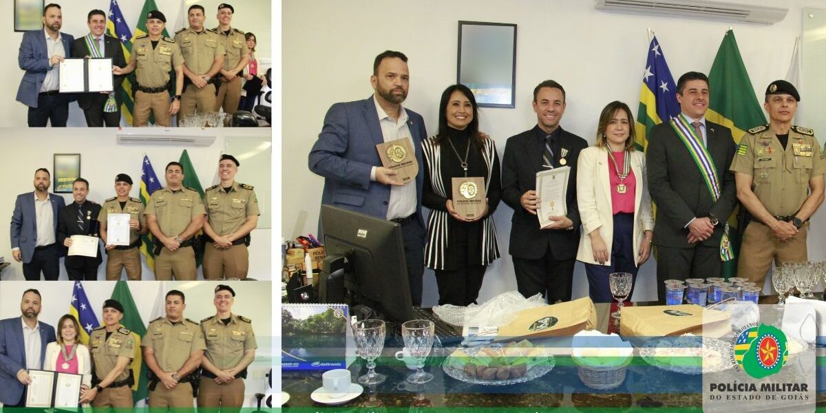 Integrantes da Força de Segurança Pública recebem condecoração com a medalha Tiradentes