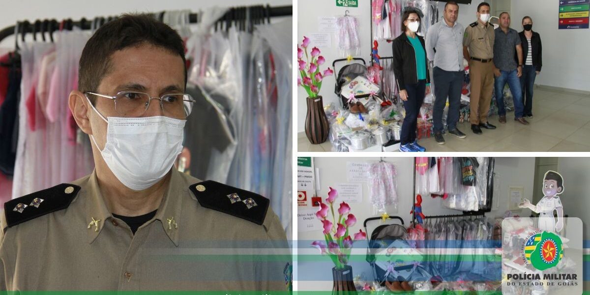 SESMT-PMGO promove campanha de arrecadação de roupas e calçados