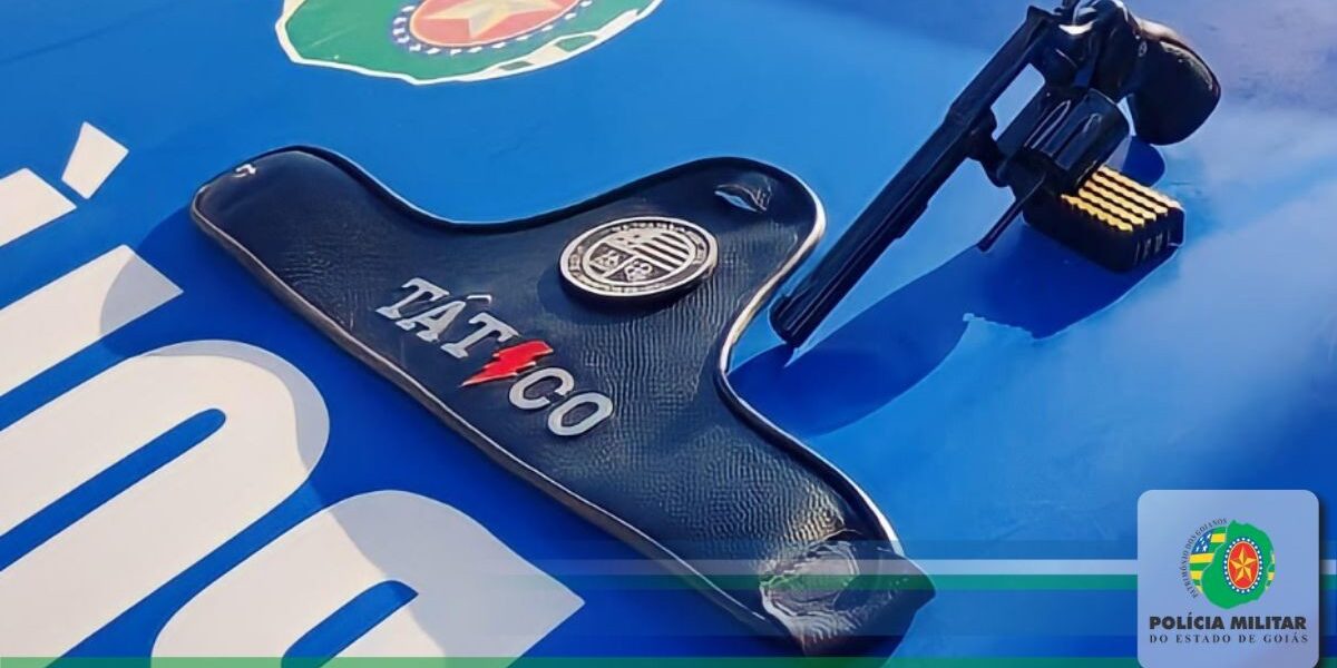 4º BPM apreende arma de fogo após abordagem