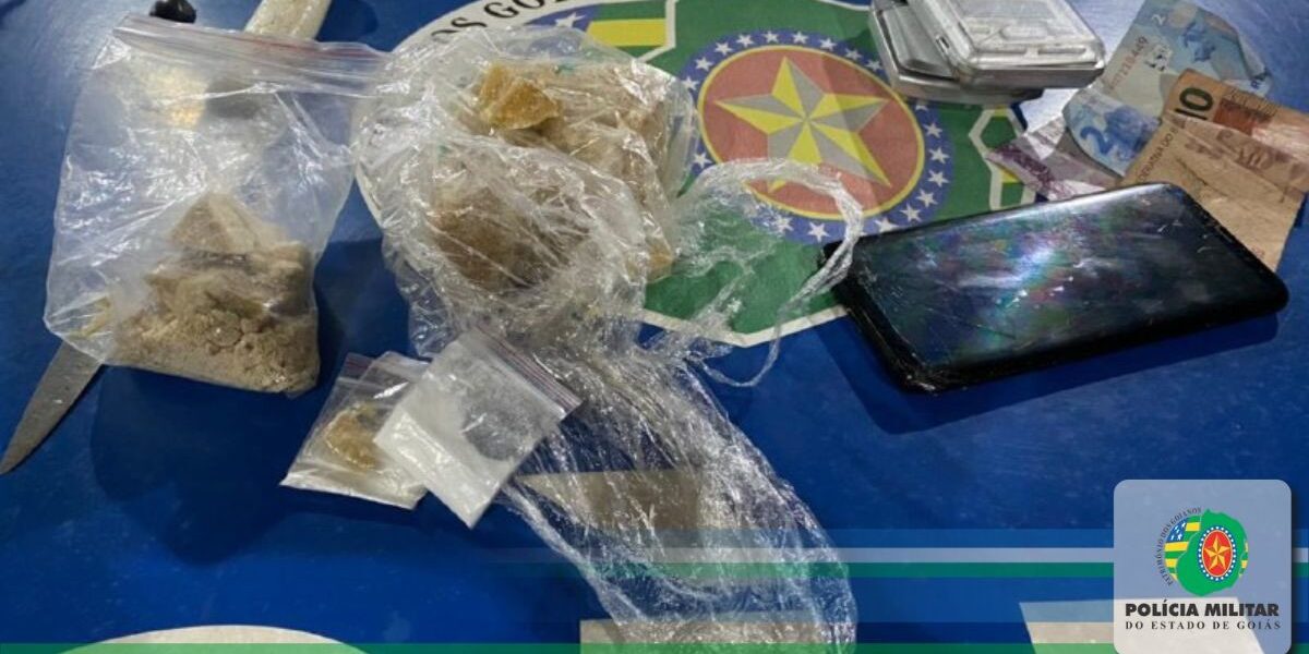 9° BPM: indivíduo preso por tráfico de drogas
