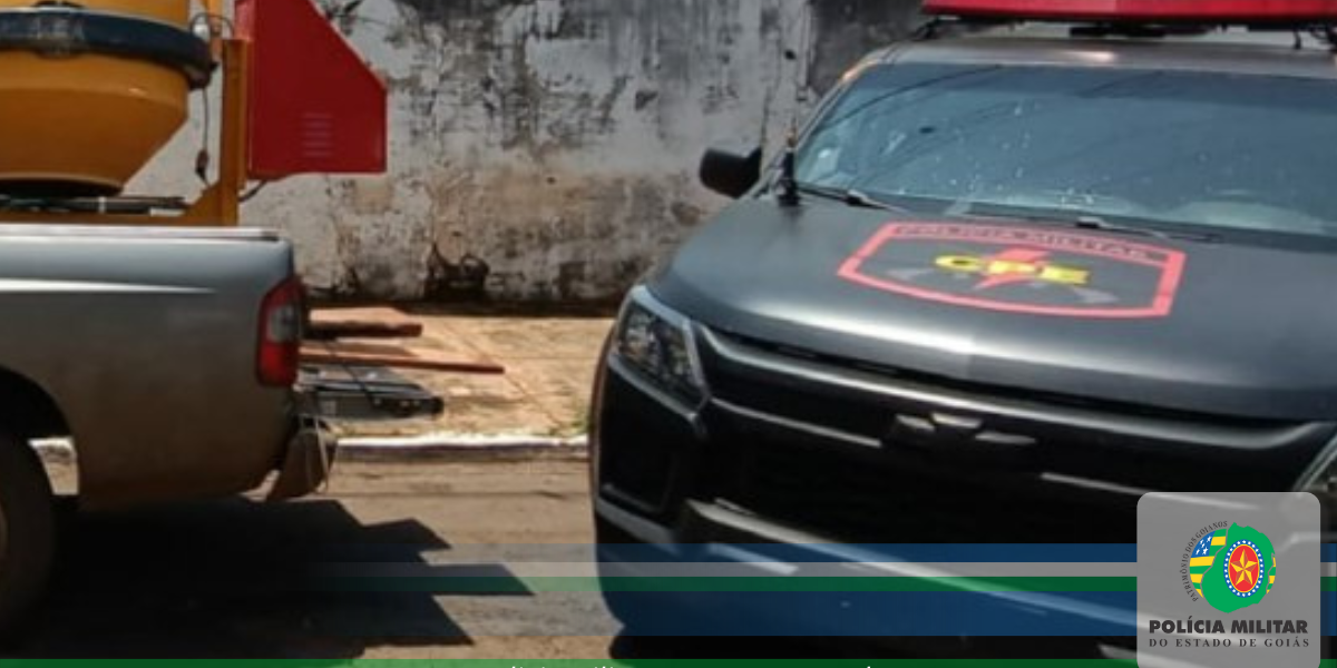 14º CRPM/CPE prende receptador e recupera betoneira furtada